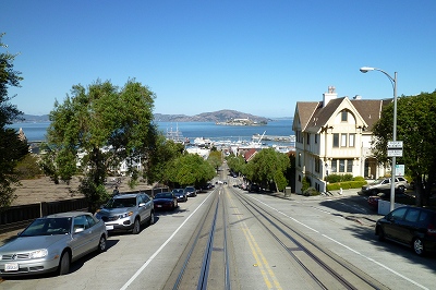 サンフランシスコは坂の町