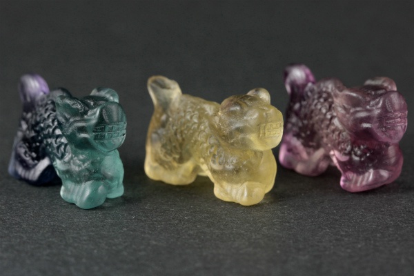 3色のフローライト